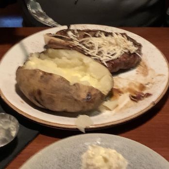 Jak's Grill - Ribeye and plain baked potato - Steakhouses Near Me - Issaquah, Washington Jak's Grill - Ribeye and plain baked potato - Steakhouses Near Me - Issaquah, Washington