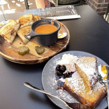 Postino Southlake - Grilled cheese and Olive cake! Delish! - Wine Bars Near Me - Southlake, Texas