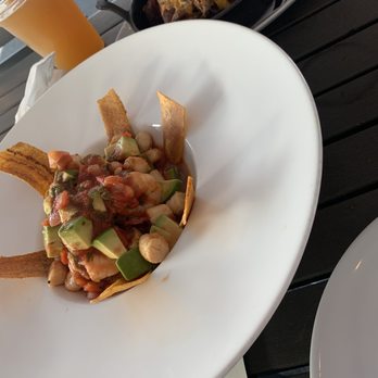 Capital Craft - Shrimp & Bay Scallop Ceviche and stuffed plantain app - Pizza Near Me - Green Brook, New Jersey Capital Craft - Shrimp & Bay Scallop Ceviche and stuffed plantain app - Pizza Near Me - Green Brook, New Jersey