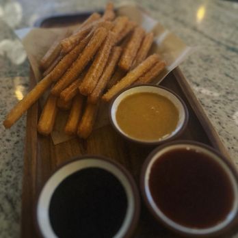 Lucero Rooftop Restaurant + Bar - Spice Churro Fries - Bars Near Me - Tempe, Arizona