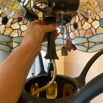 Tap Lighting - Broken floor lamp - Lighting Stores Near Me - La Mesa, California