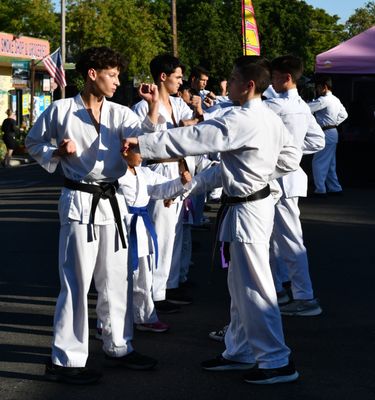 Special Events for Community - Tibon's Goju Ryu does our part for the community with self defense demonstrations at various festivals and community events. Special Events for Community - Tibon's Goju Ryu does our part for the community with self defense demonstrations at various festivals and community events.