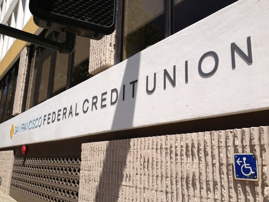 Photo of San Francisco Federal Credit Union - San Francisco, CA, US. Front sign on gough street.