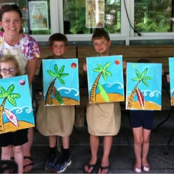 Karen Campbell - Monthly group kids classes at Ruckus Pizza in Cary!