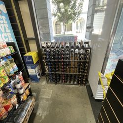 Good selection of wine & snacks, great customer service and convenient location.