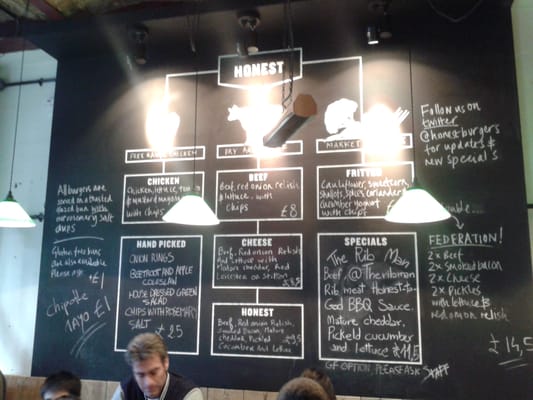 Menu photo 6 Honest Burgers Camden London, LND