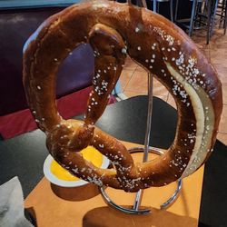 Giant pretzel