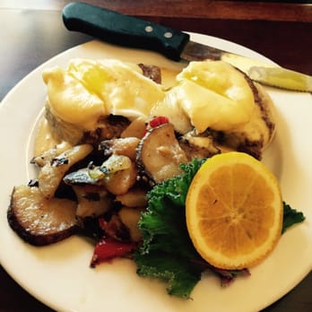 Marston's - Hubby had tenderloin eggs Benedict. Ask for it may not show in menu. Hidden secret and sooooo Perfectly Cooked - Breakfast & Brunch Near Me - Valencia, California