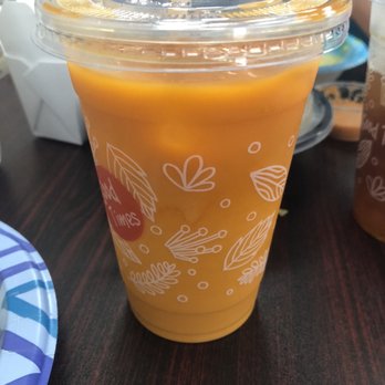 Mai Thai Cuisine - Watered down creamer Thai tea - Thai Near Me - Pacific Grove, California Mai Thai Cuisine - Watered down creamer Thai tea - Thai Near Me - Pacific Grove, California