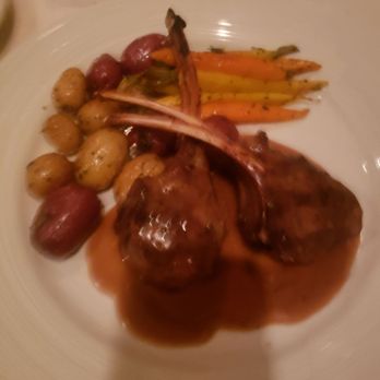 Bistecca - Lamb chop with potatoes and baby carrots - Italian Near Me - Las Vegas, Nevada Bistecca - Lamb chop with potatoes and baby carrots - Italian Near Me - Las Vegas, Nevada