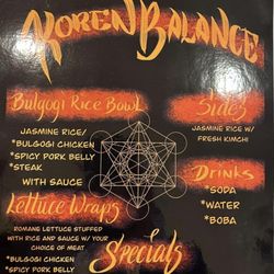 Main menu line up