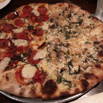 J. Dolan's - 1/2 Margherita 1/2 Scampi - Pizza Near Me - Honolulu, Hawaii J. Dolan's - 1/2 Margherita 1/2 Scampi - Pizza Near Me - Honolulu, Hawaii