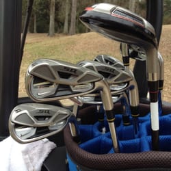 Rock Creek Golf Club - Nice Nike rental clubs. No ball to go with but grabbed a dozen prov's