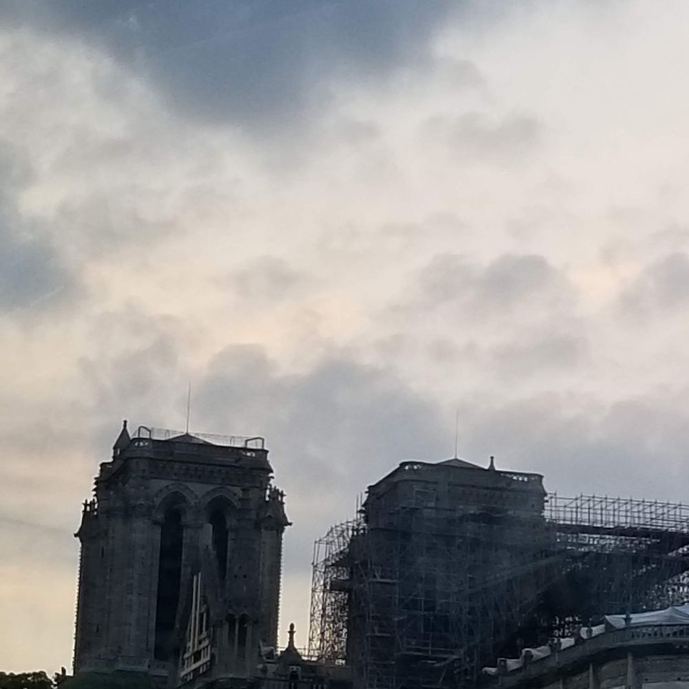 Notre Dame View - Sad but looks like so much has been done just months after the fire - Paris, 75 Notre Dame View - Sad but looks like so much has been done just months after the fire - Paris, 75