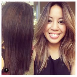 2015 visit - from nasty box color to a light ashy brown. Exactly what I wanted! Book with Beau! 2015 visit - from nasty box color to a light ashy brown. Exactly what I wanted! Book with Beau!