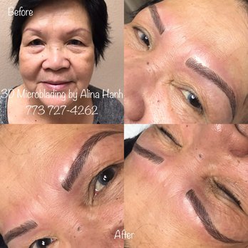Alina 3d Microblading - Old tattooed eyebrows. - Eyelash Service Near Me - San Diego, California Alina 3d Microblading - Old tattooed eyebrows. - Eyelash Service Near Me - San Diego, California
