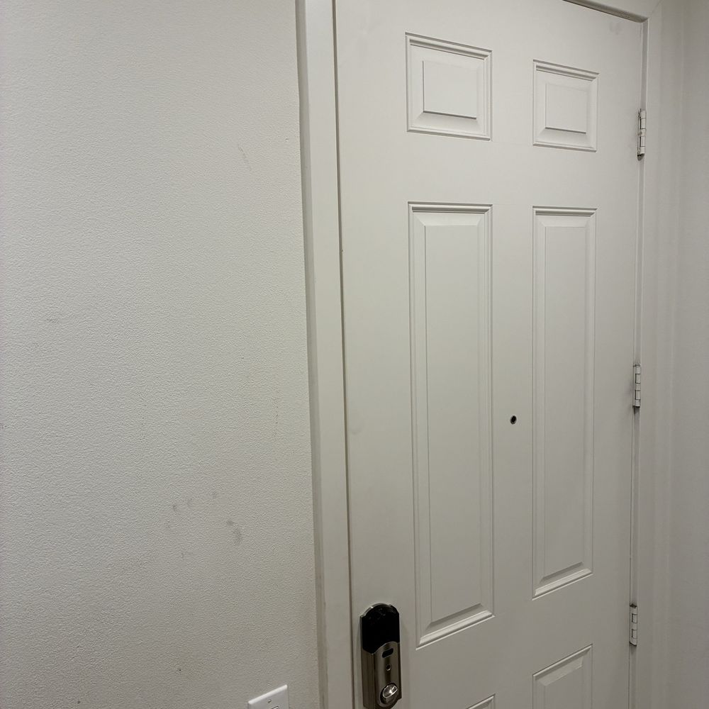 Handy Khan - After repair, door shuts perfectly! - Handyman Near Me