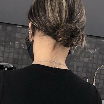 The Nest Salon - Maybe 2 weeks after getting my hair done. Just random blonde streaks - Hair Salons Near Me - Brea, California