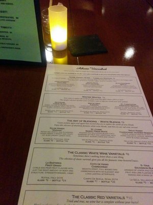 Menu photo 5 Athens Uncorked Athens, OH