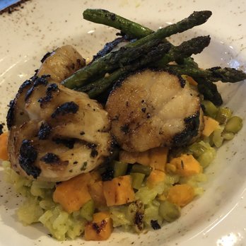 Guinness Open Gate Brewery - Seared Sea Scallops; roasted asparagus risotto, sweet potato and asparagus hash, gremolata, beurre blanc - Breweries Near Me - Halethorpe, Maryland Guinness Open Gate Brewery - Seared Sea Scallops; roasted asparagus risotto, sweet potato and asparagus hash, gremolata, beurre blanc - Breweries Near Me - Halethorpe, Maryland