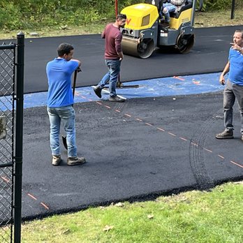 J Young & Son Paving - During, the dip they added more asphalt to even it out - General Contractors Near Me - Hopkinton, New Hampshire