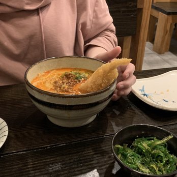 Ishin Udon - Tan tan udon, ebi tempura, seaweed salad - Japanese Near Me - Houston, Texas Ishin Udon - Tan tan udon, ebi tempura, seaweed salad - Japanese Near Me - Houston, Texas
