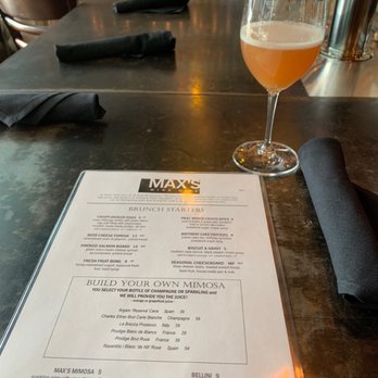 MAX's Wine Dive - Pomegranate mimosa - Wine Bars Near Me - Houston, Texas