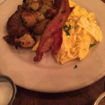 Freemans - Scrambled eggs and roasted potatoes - Breakfast & Brunch Near Me - New York, New York Freemans - Scrambled eggs and roasted potatoes - Breakfast & Brunch Near Me - New York, New York