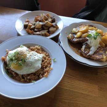 Jane - Kimchi fried rice, breakfast potatoes, orange French toast - Coffee & Tea Near Me - Los Angeles, California