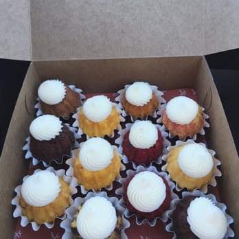 Nothing Bundt Cakes - Dozen baby bundts. Great option if you want to try all their flavors. Really delicious! - Bakeries Near Me - Albuquerque, New Mexico Nothing Bundt Cakes - Dozen baby bundts. Great option if you want to try all their flavors. Really delicious! - Bakeries Near Me - Albuquerque, New Mexico