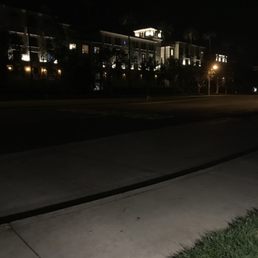 The distance from my old complex to the new one literally across the street