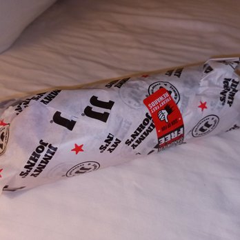 Jimmy John's - a wrapper on a bed - Sandwiches Near Me - Morgantown, West Virginia