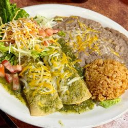 David's Mexican Restaurant - Chicken Enchiladas