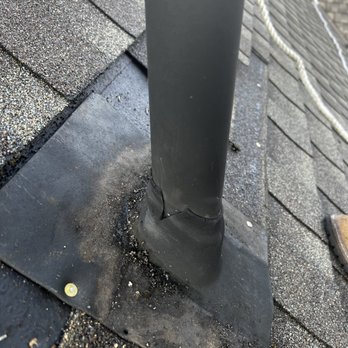 TRI Roofing - Bad plumbing boot. - Roofing Near Me TRI Roofing - Bad plumbing boot. - Roofing Near Me