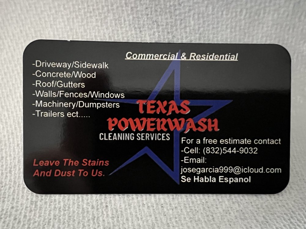 Slide of Texas Powerwash