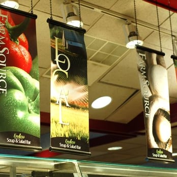 Eat'n Park - banners hanging from the ceiling - American Near Me - Grove City, Pennsylvania Eat'n Park - banners hanging from the ceiling - American Near Me - Grove City, Pennsylvania