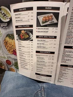Menu photo 2 JINYA Ramen Bar - Spring Branch Houston, TX Menu photo 2 JINYA Ramen Bar - Spring Branch Houston, TX