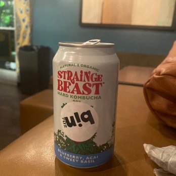 bin 702 - Strainge Beast Hard Kombucha 7 per cent alcohol. - Bars Near Me - Las Vegas, Nevada