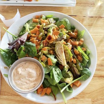 71 South - Baker Creek bowl with chipotle dressing - Breakfast & Brunch Near Me - Knoxville, Tennessee 71 South - Baker Creek bowl with chipotle dressing - Breakfast & Brunch Near Me - Knoxville, Tennessee
