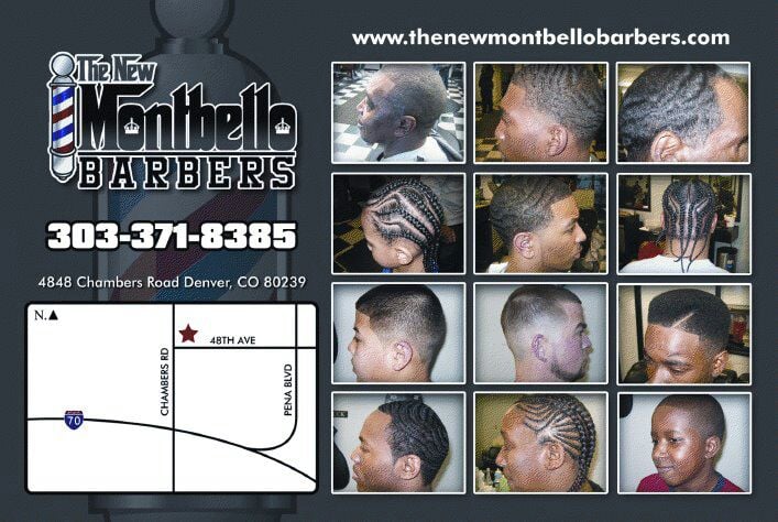 Montbello Barbers Logo