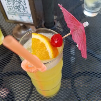 Revolucion - Saturn cocktail with gin and fruit syrups - Mexican Near Me - Indianapolis, Indiana