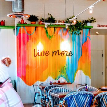 Flower Child - The bright decor inside is everything. - Salad Near Me - Addison, Texas