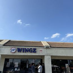 Exterior outside entrance of JD's Wingz & Thingz - Restaurant front 08.24.24 - Placentia, California Exterior outside entrance of JD's Wingz & Thingz - Restaurant front 08.24.24 - Placentia, California