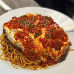 Romi's Kitchen - Delicious chicken parm with spaghetti