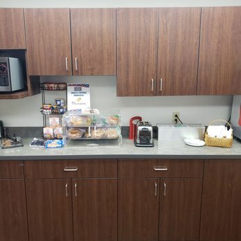 USO - Kitchenette area and some of the items they have for patron's - Airport Lounges Near Me - Pensacola, Florida USO - Kitchenette area and some of the items they have for patron's - Airport Lounges Near Me - Pensacola, Florida
