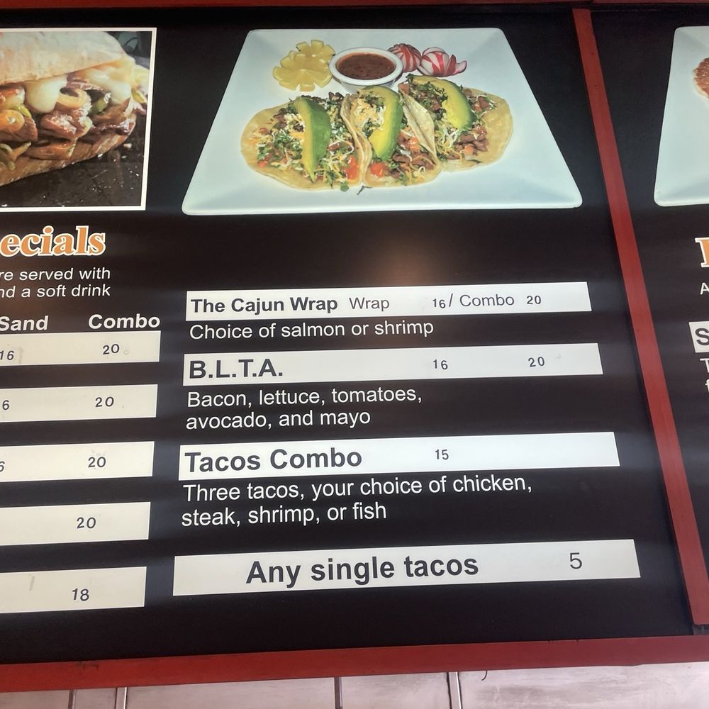 Bread & Butter - Menu says $5 à taco or $15 for 3 tacos. - New American Near Me - El Segundo, California Bread & Butter - Menu says $5 à taco or $15 for 3 tacos. - New American Near Me - El Segundo, California