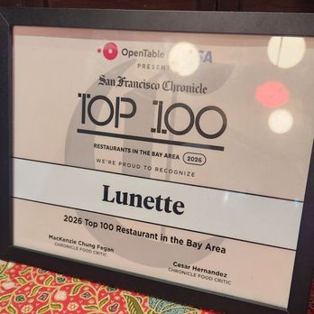 Lunette - Come check it out! - Cambodian Near Me - San Francisco, California