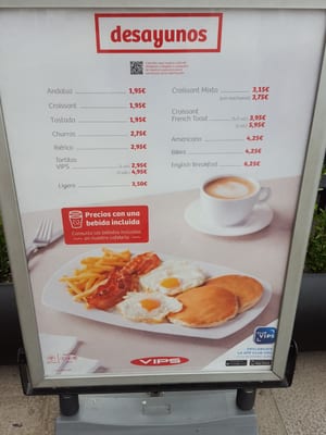 Menu photo 1 VIPS Seville, SE