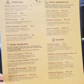 Kings Lake Grille - The American side of the menu - Ramen Near Me - Gibsonton, Florida Kings Lake Grille - The American side of the menu - Ramen Near Me - Gibsonton, Florida