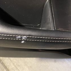Avis Rent A Car - Weird substances on the interior clearly showing the car was not cleaned or processed prior to making it available for rental